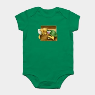 Jake the dog and Prismo's pickles (Adventure Time fan art) Baby Bodysuit